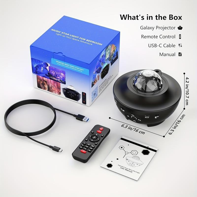 Galaxy Projector - High-Quality Projector with Durable Design, Powerful Features & Versatile Application Options