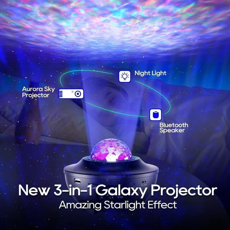Galaxy Projector - High-Quality Projector with Durable Design, Powerful Features & Versatile Application Options