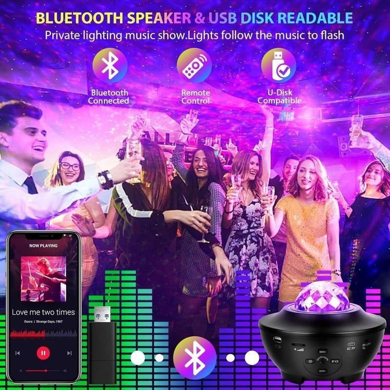 Galaxy Projector - High-Quality Projector with Durable Design, Powerful Features & Versatile Application Options