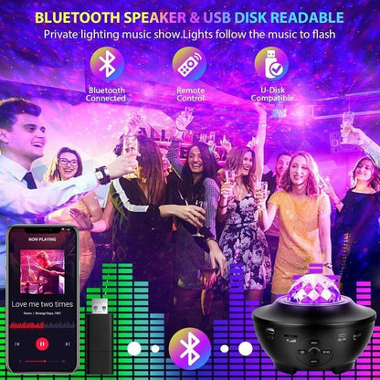 Galaxy Projector - High-Quality Projector with Durable Design, Powerful Features & Versatile Application Options