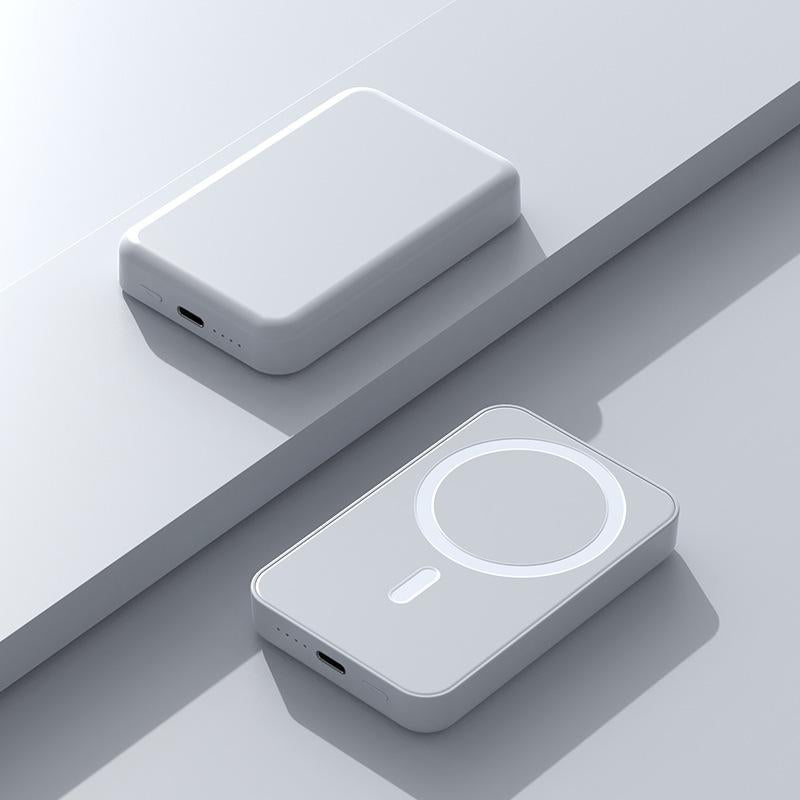 Artcyber 6-In-1 Charging Kit: Fast Charge, Magnetic Power Bank, Wireless Charger, Type-C to Fast Charging Cable, Adapter & Audio Support, Compact & Portable.
