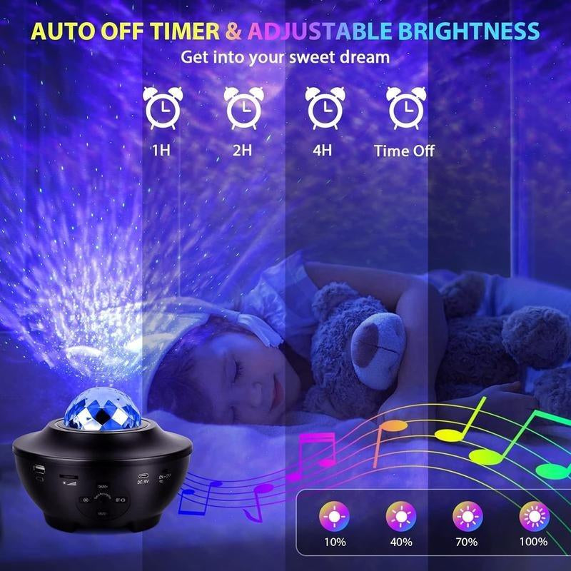 Galaxy Projector - High-Quality Projector with Durable Design, Powerful Features & Versatile Application Options